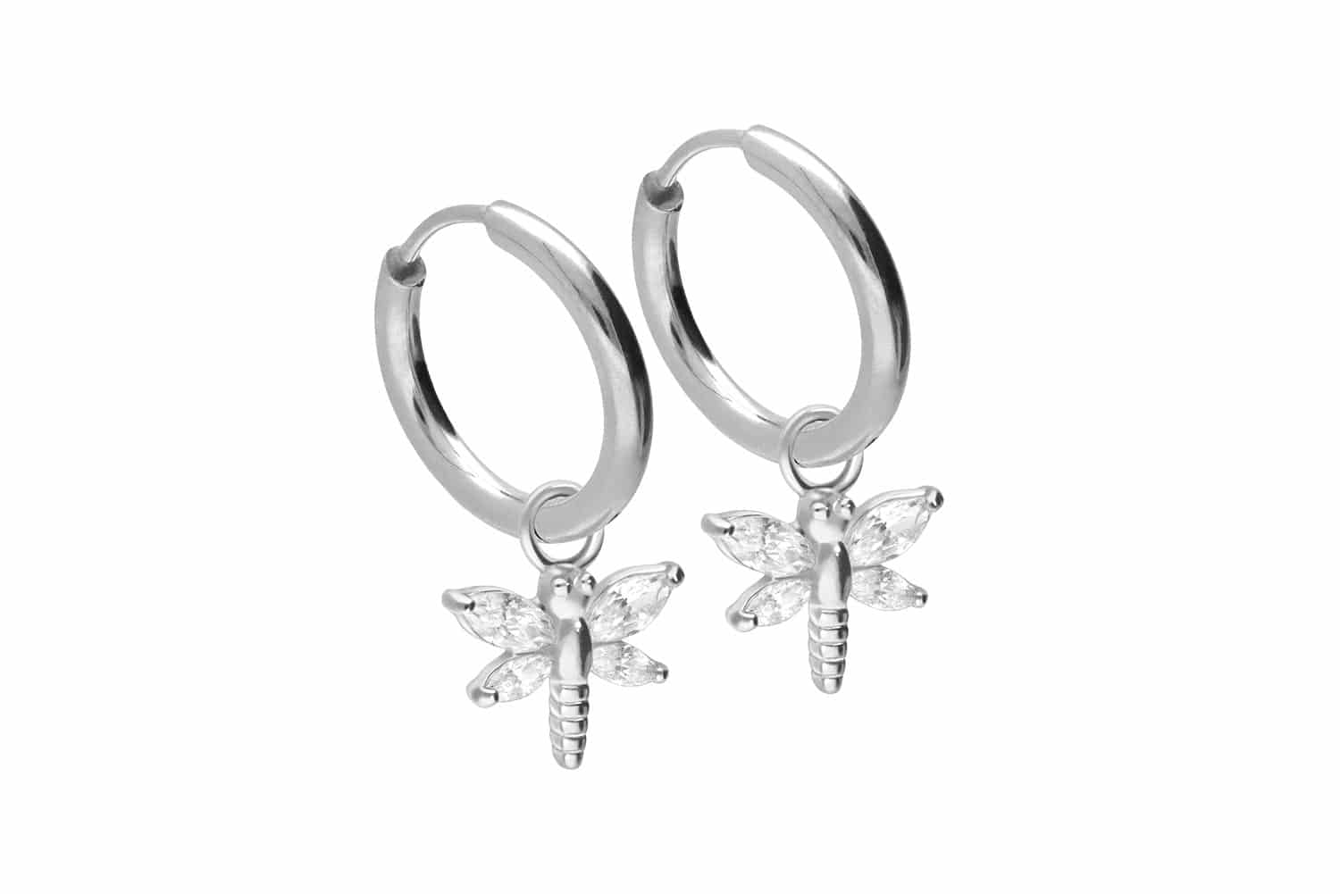 Chirurgenstahl Ohrclicker Creolen LIBELLE von Piercingline
